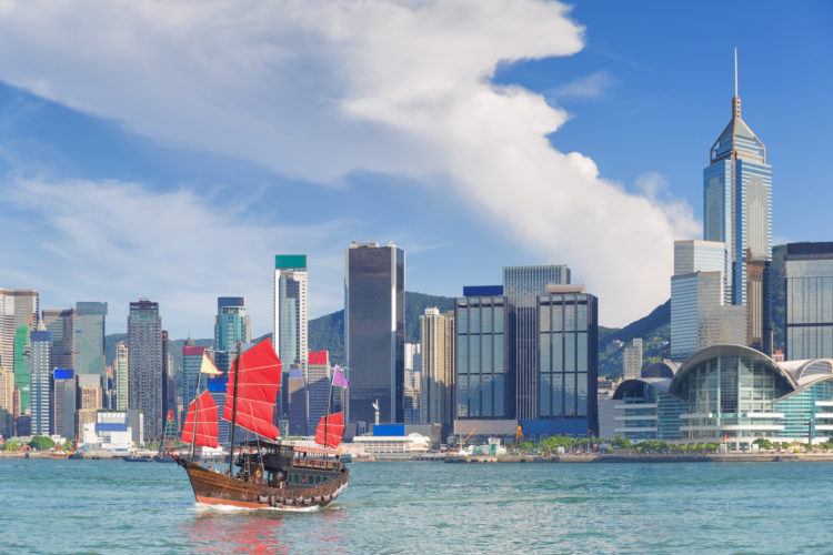 香港投資を支える金融街